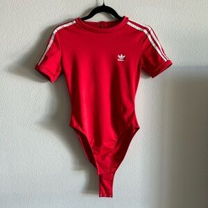 Adidas Red Bodysuit